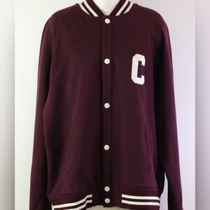 Celine Burgundy Varsity Jacket XXL 2022-2023 FW